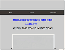 Tablet Screenshot of checkthishouseinspections.com